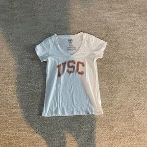 USC V-Neck Tee